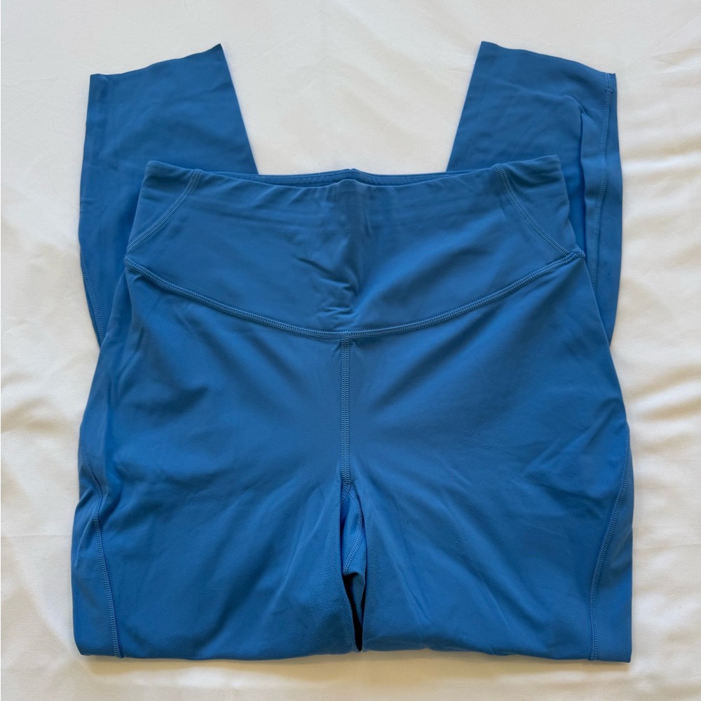 lululemon base pace high rise running leggings in blue nile